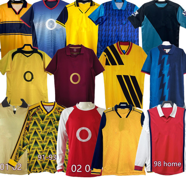 SAKA RICE Retro football shirt home and away third Gunners G JESUS TROSSARD MARTINELLI Ian Wright ODEGARD ARSen Short sleeved Long sleeved Men's Football Shirt