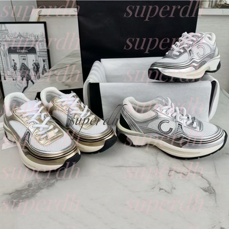 Designer shoes fashion Luxury Sneaker trainer high quality run shoe casual lightweight cushion sneaker white black woman sports casual shoes Size 35-42