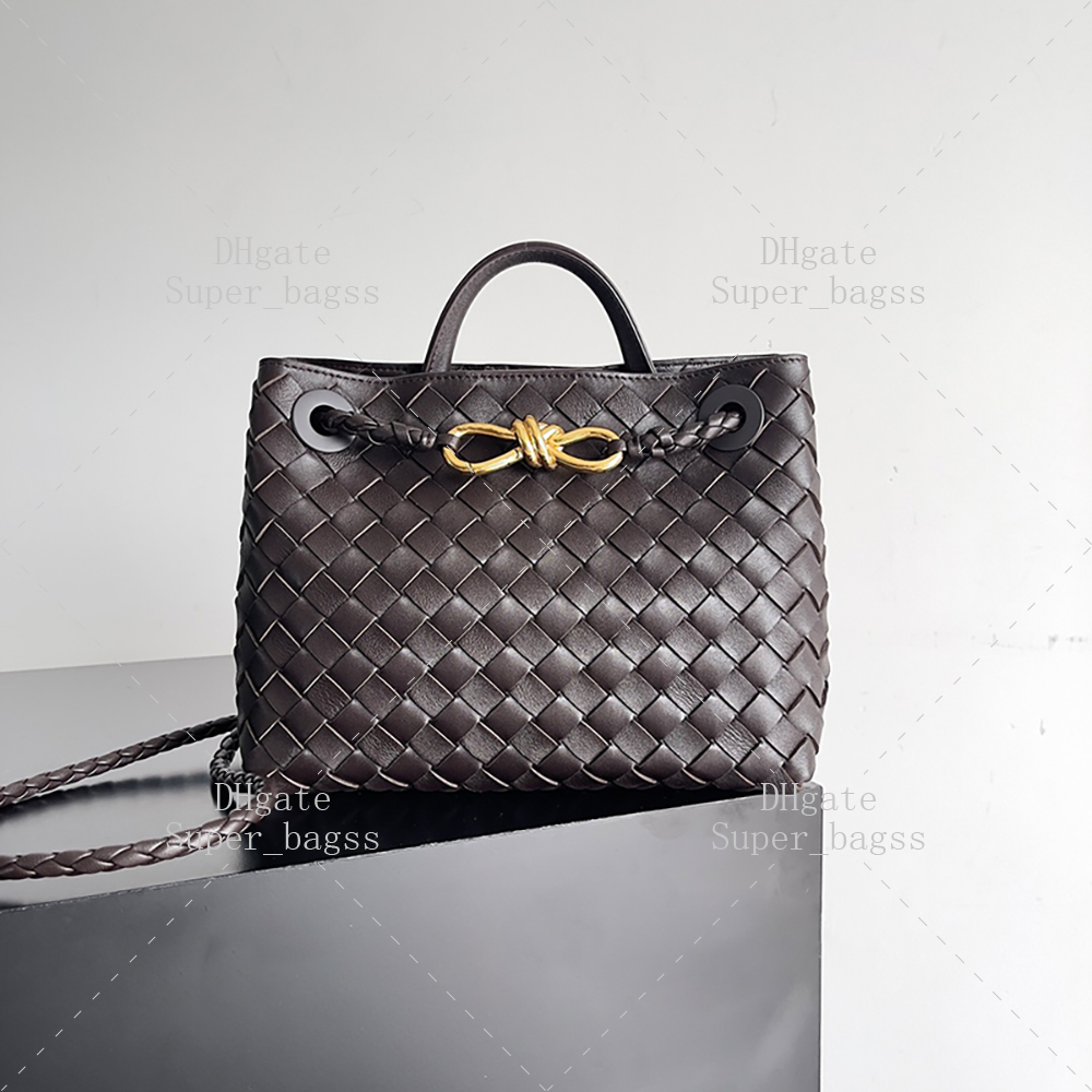 Designer Handle Bag 25CM Luxury Crossbody Bag Super Quality Intrecciato Lambskin Shoulder Bag Knitting Leather Bag Small Handbag With Box B01