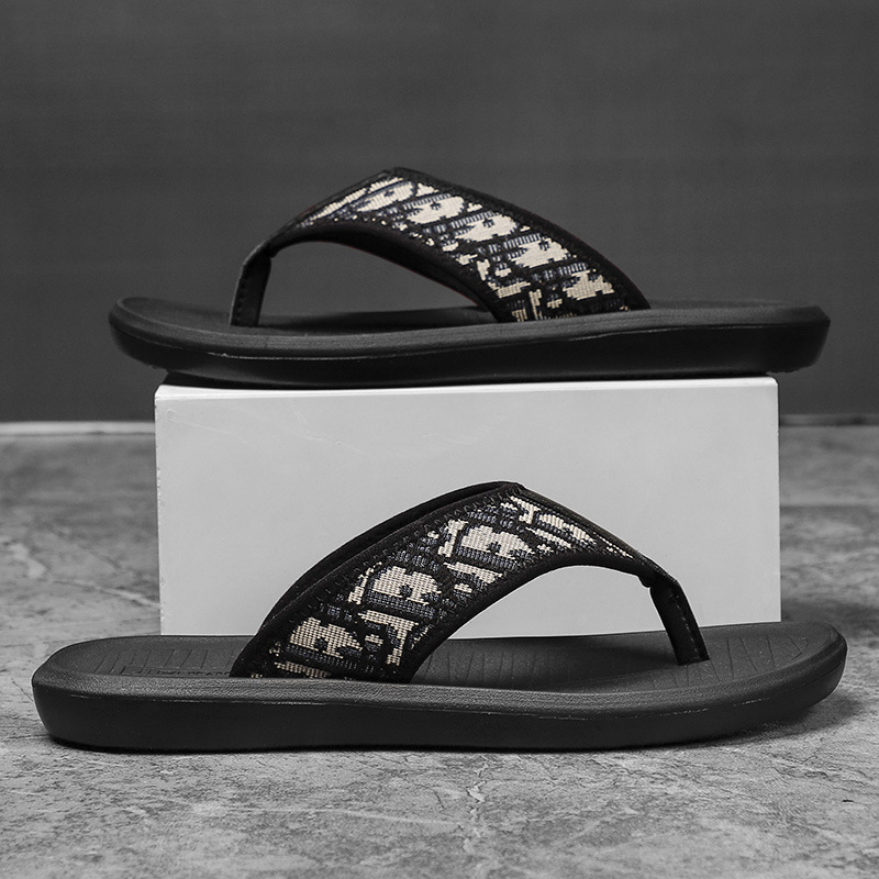 free shipping designer Sandals for man breathable and fashionable Flip ps casual black slippers