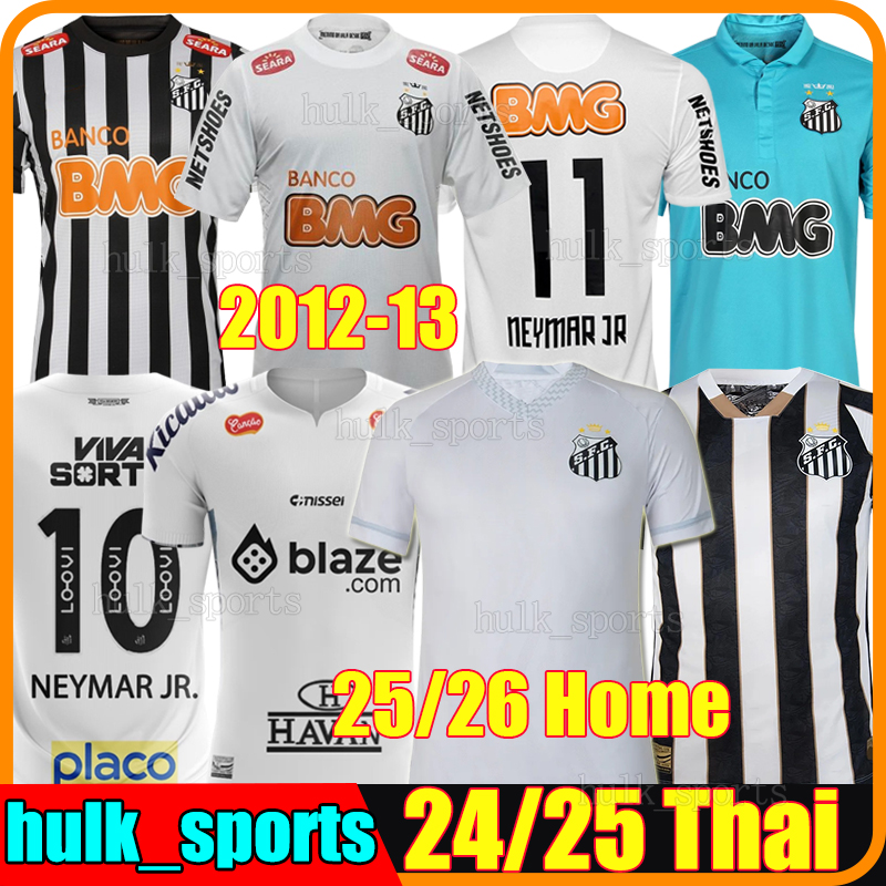 4XL 2012 2013 santos retro soccer jerseys 2025 GUILHERME SOARES THACIANO LEO GODOY VERON W.BIGODE FURCH ROLLHEISER BARREAL 25/26 football shirt men kids kits socks set