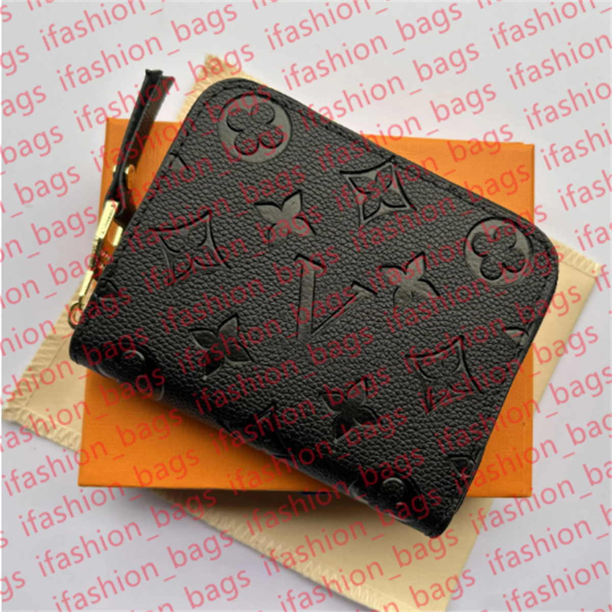 High Quality luxurys designers Perforated embossed wallet Woman Fashion Clutch purses Emilie long Card Holder Purse With Box Dust Bag K0239
