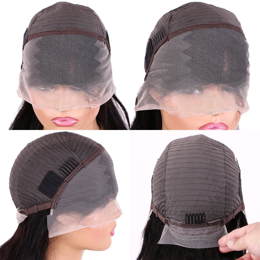 Made from 100% real human hair, this wig offers a natural look and feel, perfect for a realistic appearance.