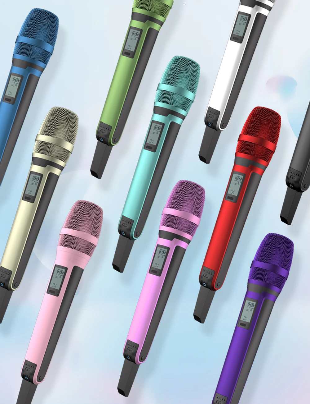 G-MARK SKM9000 Wireless Microphone Professional UHF Frequency Adjustable Metal Sheel For Paryt Show Teaching Wedding 250303