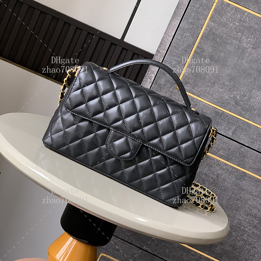 25P Flap Bag Designer Handbag Lambskin Shoulder Bag Large Size 25cm Woman's Crossbody Bag With Box C311