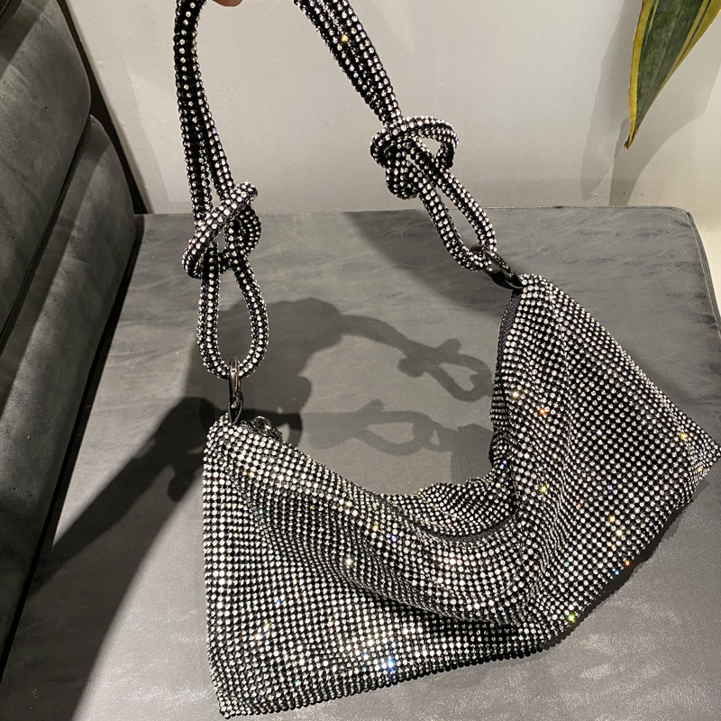 Free Shipping New Designer Bag, Rhinestone Handbag, Wallet, Large Capacity Bag, Multifunctional Bag