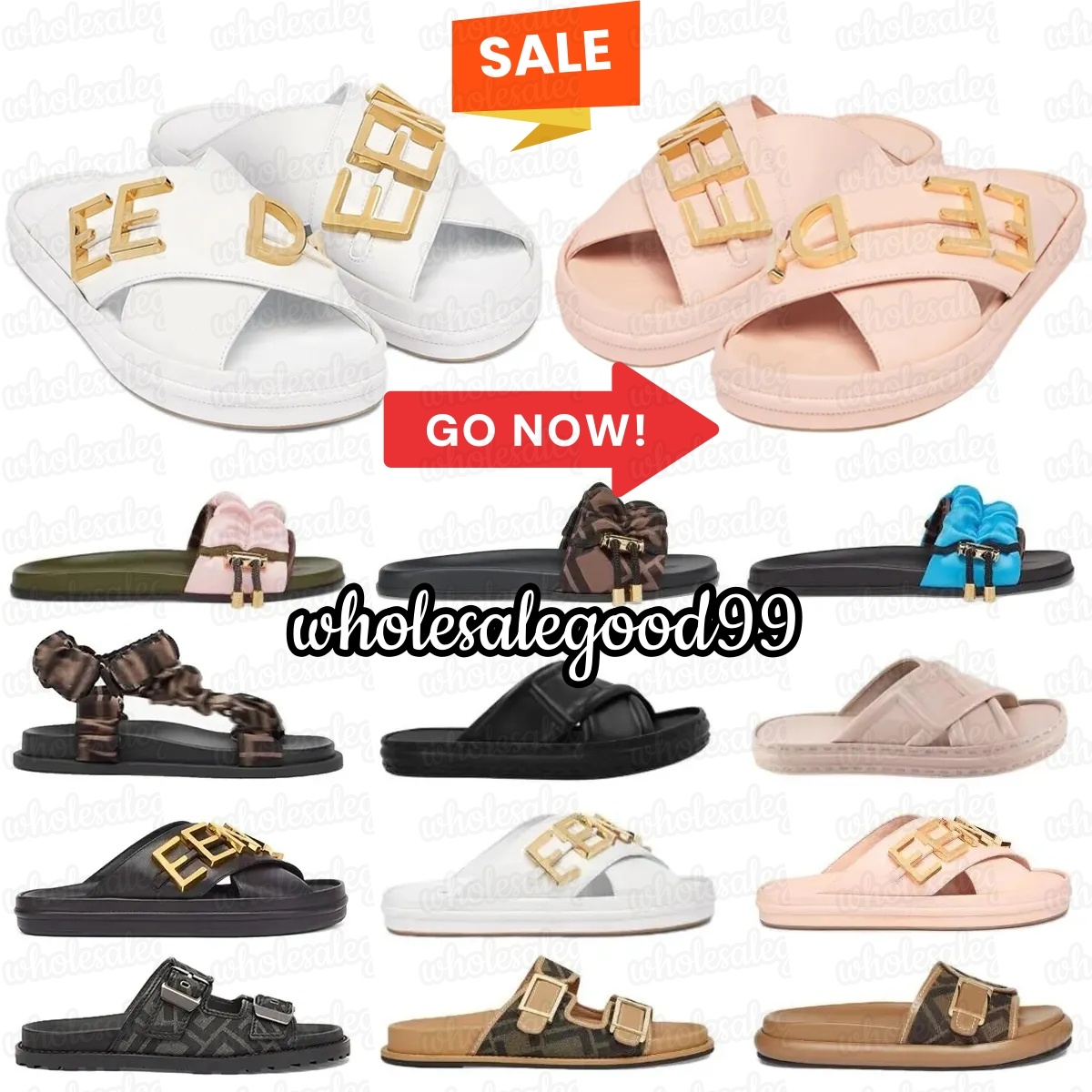 10a Summer Feel sandal canvas Leather Designer slide Luxury Womens Flat slipper strap Sandale Outdoor Beach Shoe High quality Pool Buckle rope sandalen Mule sliders