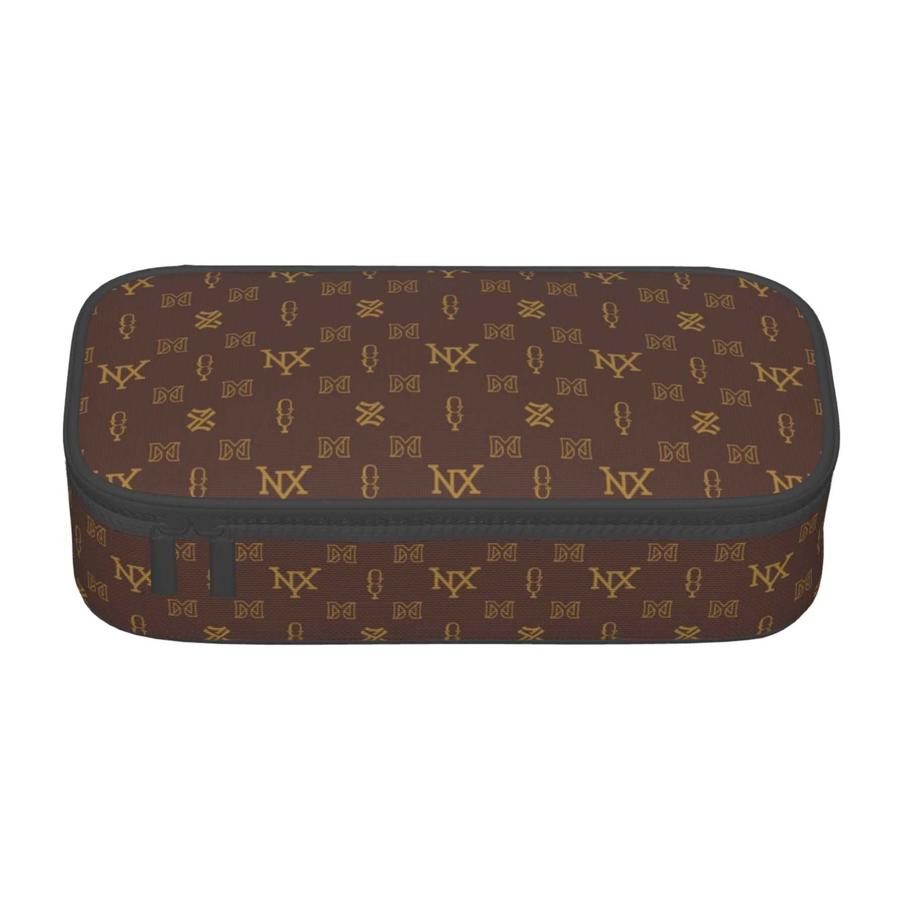 NXY Cosmetics Cosmetic Bags Cases Designers Makeup Bag Travel Pouch Fashion Brown Toiletry Make Up Ladies Cluch Purses