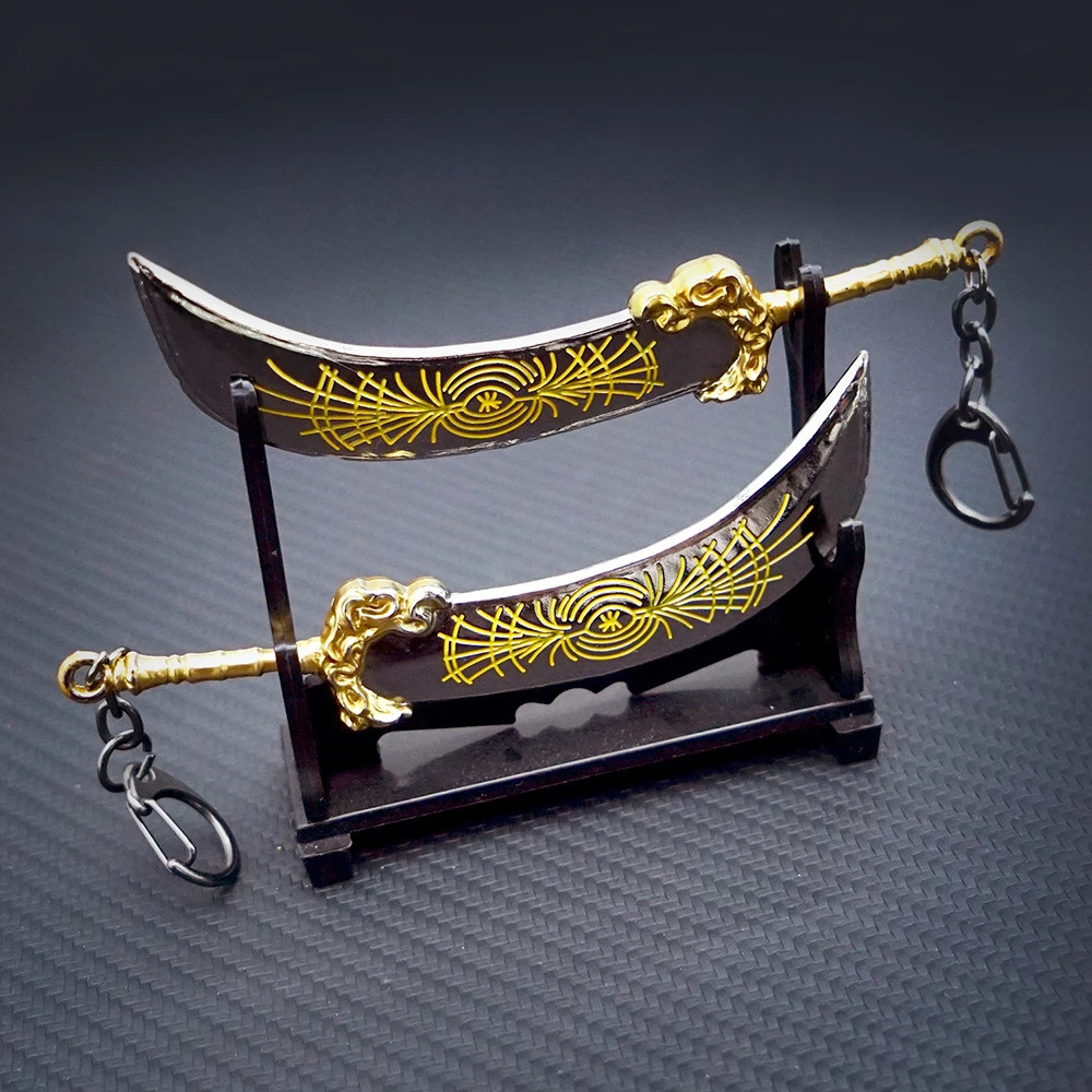 Radahn Keychain Starscourge Greatsword Key Chain Keyring Keychains for Men Game Accessories Key Ring Pendant llaveros 250318