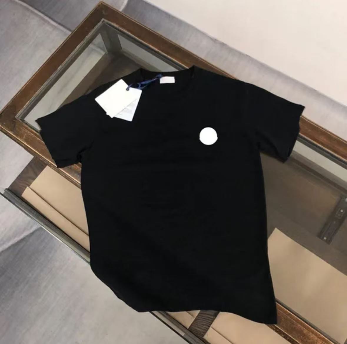 mens t shirts summer men t-shirts Short Sleeve Top designer T-Shirts Tees Badge Shirt Man Tshirts Clothes Size S-5XL T-Shirt