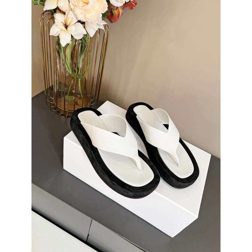 New Women Genuine Leather Slides Ladies Mules Vacation Casual Beach Shoes Flip ps Slippers Woman