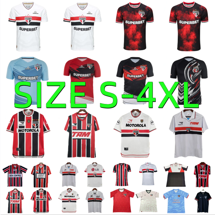 2025 2026 SAO PAULO SOCCER JERSEYS 91 93 94 96 99 00 07 08 24 25 26 Retro LUCAS JAMES PABLO MAIA GALOPPO LUCIANO CALLERI 1991 992 1993 1994 1996 1999 football shirts