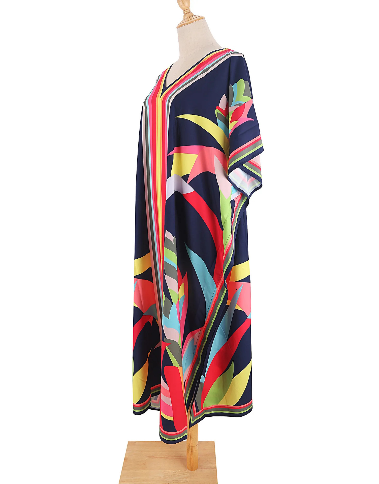 Beach Outfits for Women Coverups Swimsuit Bathing Suit Maxi Dress Summer Clothe Plus Size Swimwears 250305