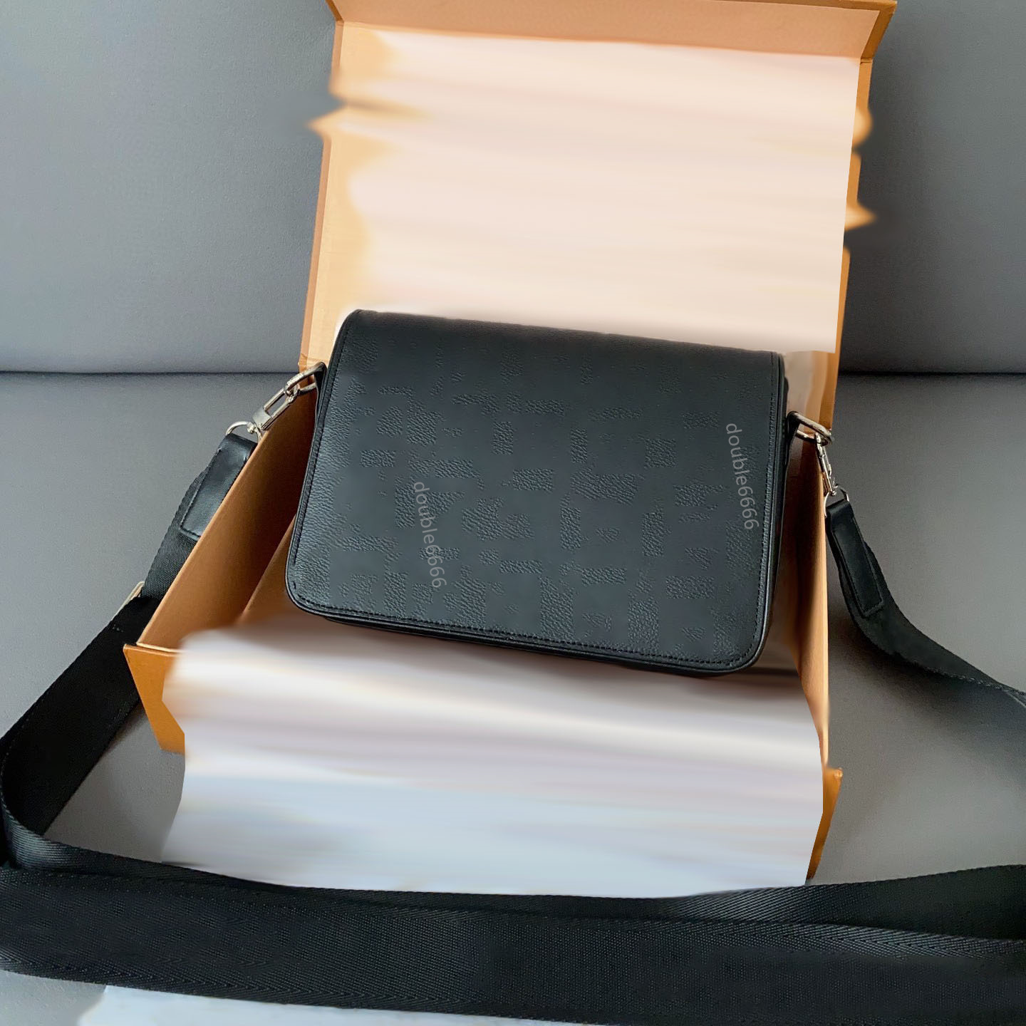 Man's fashion postman shoulder bag, famous designer brand design flap cross-body bag, camera bag messenger bag