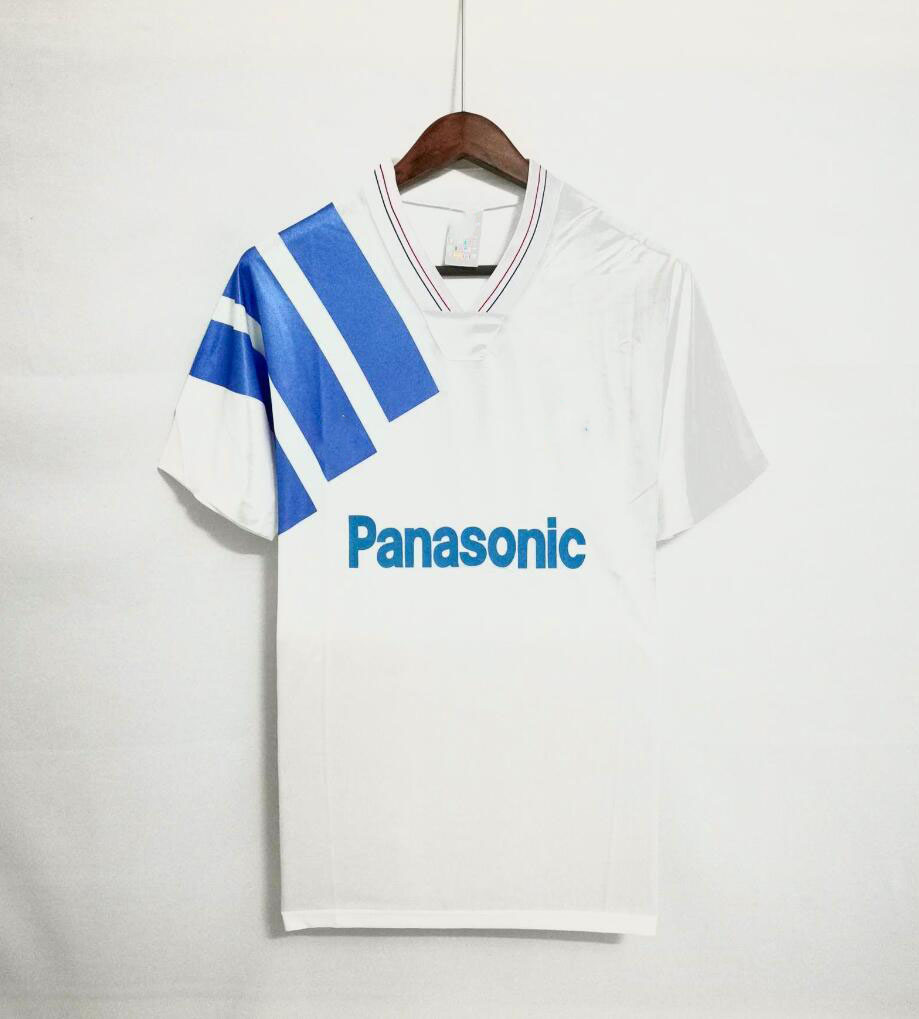 1990 91 maillot OM Retro Soccer Jerseys 1993 98 99 00 long sleeves Olympique de maillot foot BOLI DESAILLY 2005 06 11 12 DESAILLY classic football shirts 88