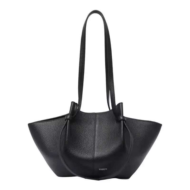 Free Shipping Designer Handbags: Women's Large Capacity Tote - Winged Design, Leather Single Hot Shoulder Fashionable Armpit Bag Designer Bag Lux