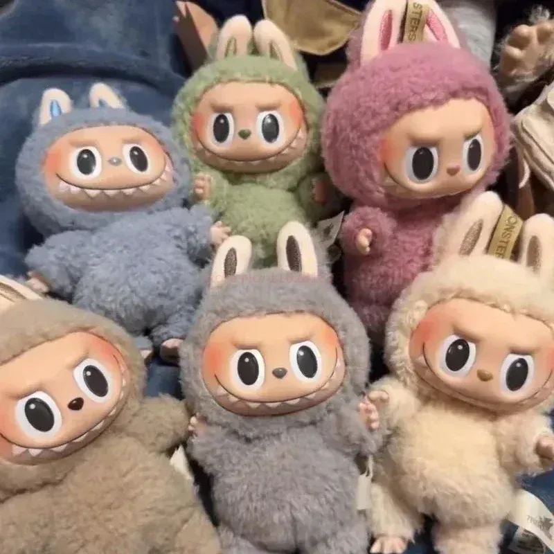 Labubu The Monsters Blind Box Exciting Macaron Vinyl Face Mystery Surprise Box Anime Figure Key Chain Kids Birthday Gift Toys