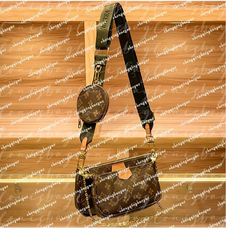 Multi Pochette high quality wallets crossbody purses designer 61276 handbag bag shoulder bags women purse eviution handbags womens dhgate 44813