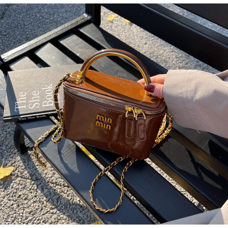 New Fashion Design patent leather Crossbody Bag for Women, Cute Handbag and Wallet 2025 New Women's Crossbody Bag Designer Shoulder Bag
