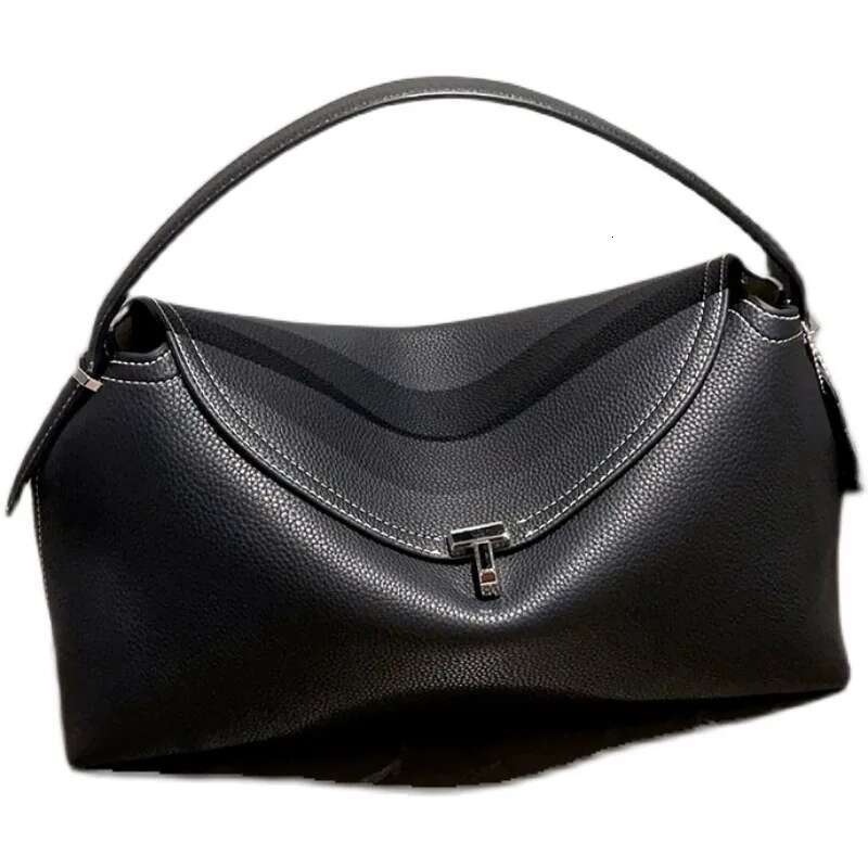 Crossbody Shoulder Bag For Women - Genuine Leather T-Lock Handbag