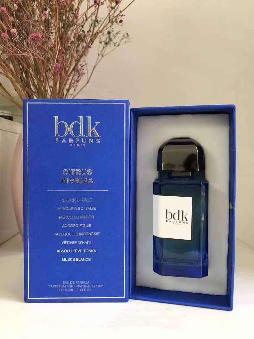 BDK Parfum Tabac Rose Rouge Smoking Veet Tonka Tubereuse Imperial Perfume 100Ml Fragrance 3.4Oz Long Lasting Smell EDP P Man Women Cologne Spray Incen