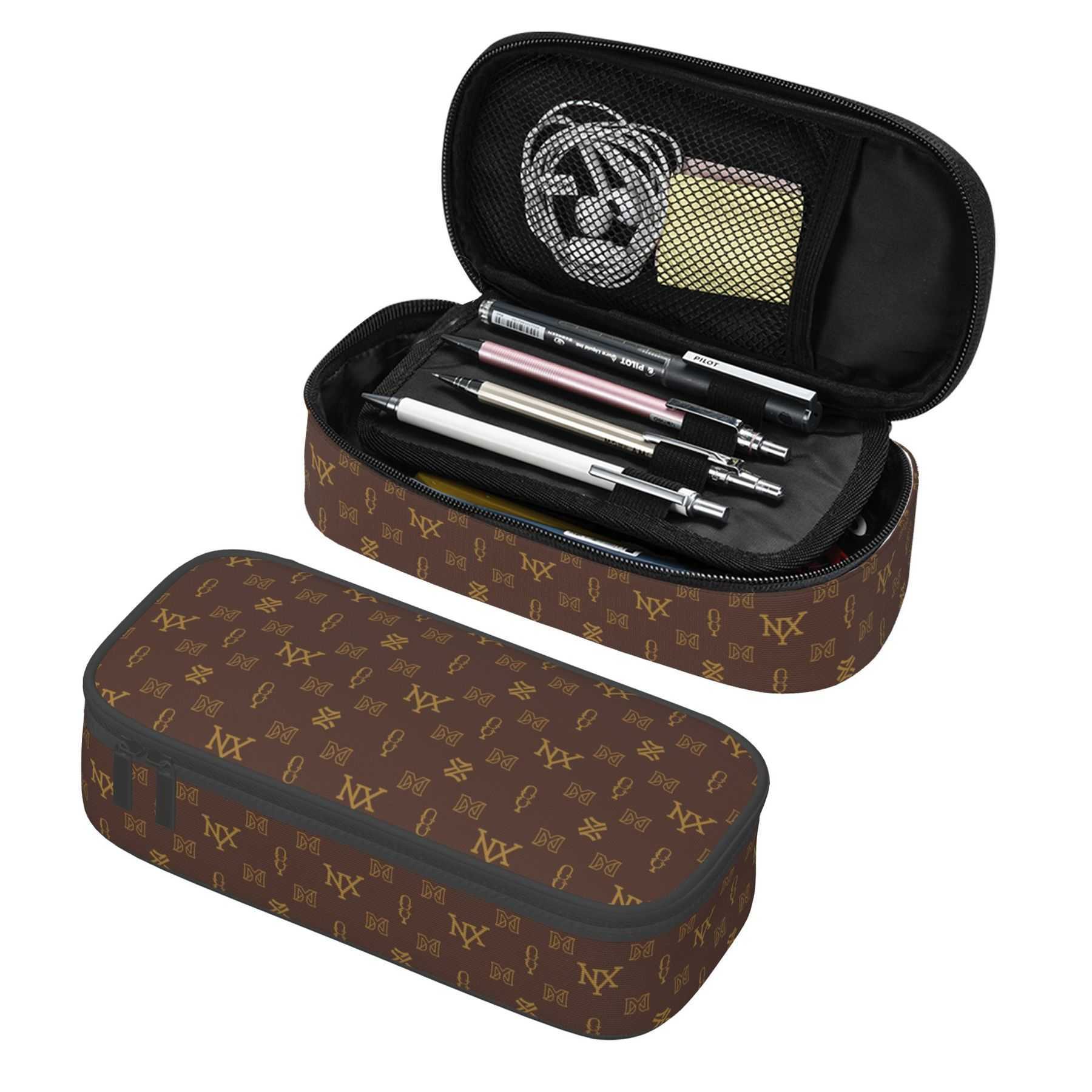 NXY Cosmetics Cosmetic Bags Cases Designers Makeup Bag Travel Pouch Fashion Brown Toiletry Make Up Ladies Cluch Purses