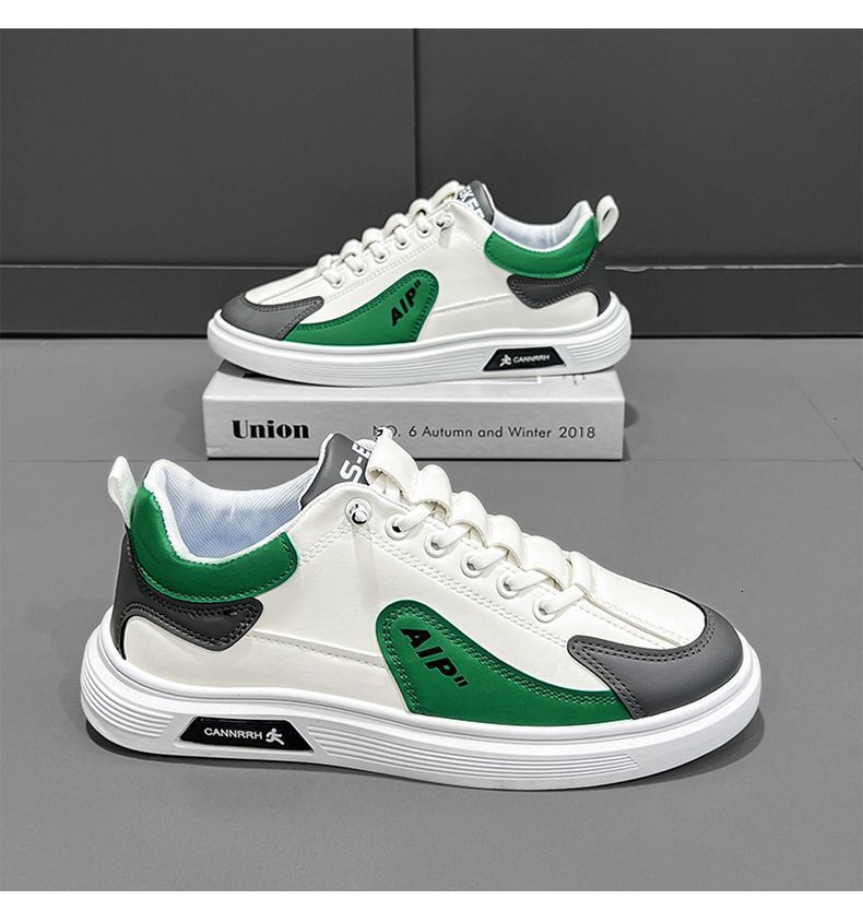 2025 Summer New Men s Shoes Fashion Designer White Shoes Outdoor Leisure Sports Running Shoes Soft Soled Breathable Versatile Learning Popular Board S