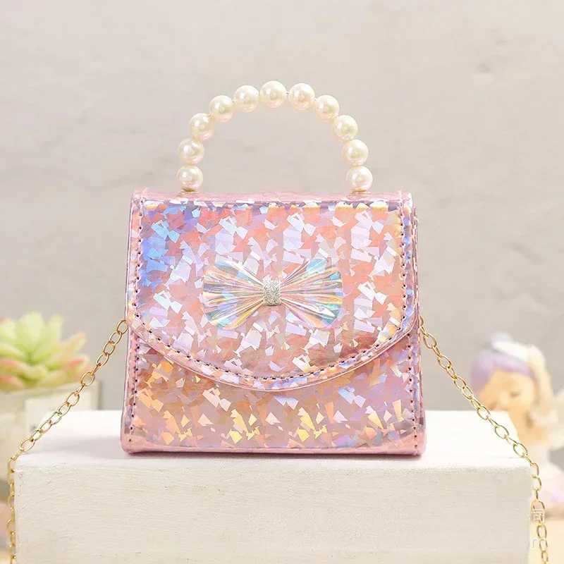 Fashion Children Girls Birthday Festival Present Shoulder Messenger Bag Kids Keys Coin Purse Cute Mini Handbag Shoulder Bag T250310