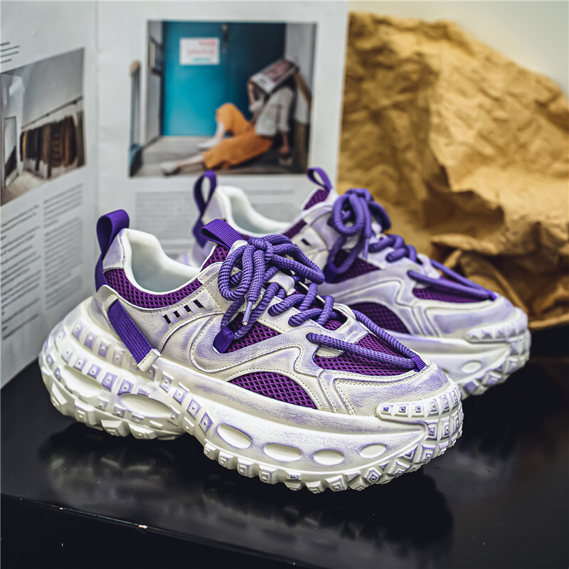 Tire Sole Anti Slip Sports Designer 2025 New Fashion Men S Outdoor Leisure Shoes Street High Quality Trendy Board Free Shipping Jogging