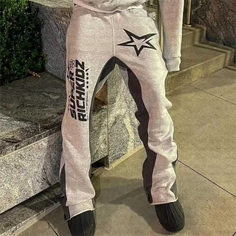 2024 Autumn/Winter New Y2K Mens and Womens Pants Fitness Pants Fashion Trends Street Pants Casual PantsT250319