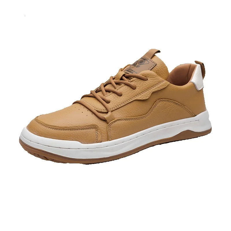 2025 Summer New Men s High quality Cowhide Sole Anti Slip Fashion Designer Popular Board Shoes Outdoor Casual White Shoes New Trend Skateboard Shoes J