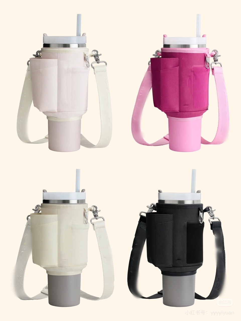 USA Stock All Day Hot Julienne Mini Soft Lunch Box Recycled Polyester 12 Hour Coog Travel Cooler Bag Black Pink Hand Clutch 041A