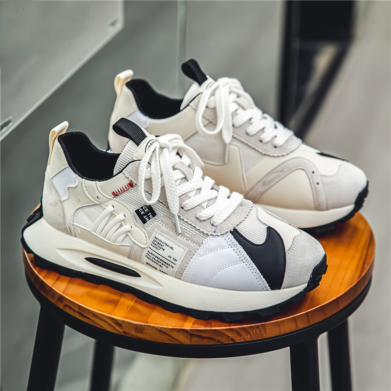 2025 Summer New Trendy Color Matching Fashion Designer Sports And Leisure Shoes Free Shipping Versatile Thick Soled Wear Resistant Board Outdoor Hip H