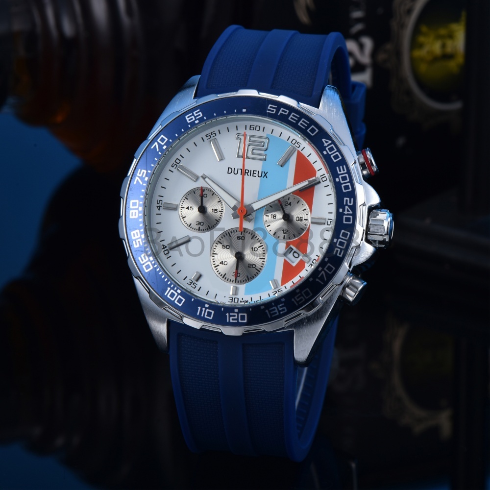 New Arrival 2025 Sport Luxury Watches for Men Quartz Wristwatch Multifunctional Chronograph Automatic Date Male Racing Design Hot Sale AAA Clocks Dropshipping