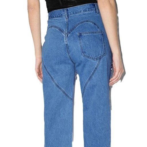 American Versatile Slimming 2025 New Spring Loose High Waist Long Straight Leg Pants Jeans For Women