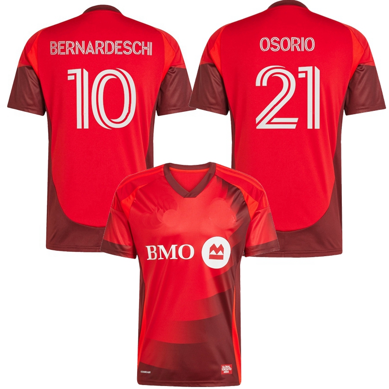 Toronto 2025 2026 Soccer Jerseys INSIGNE BERNARDESCHI OSORIO BRYNHILDSEN LARYEA LONGSTAFF CORBEANU football men kids shirt
