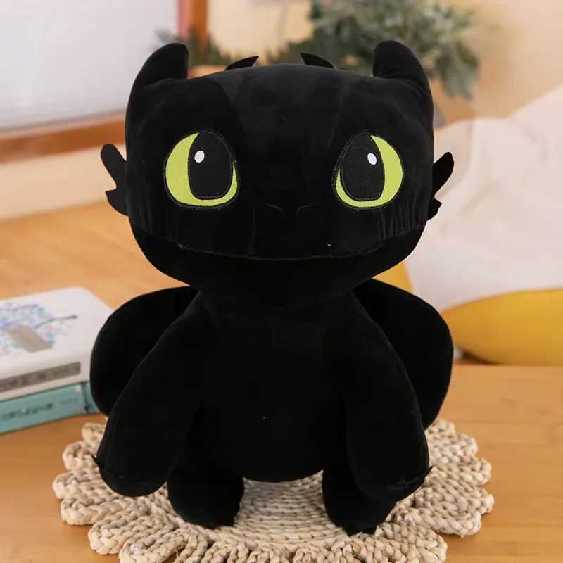 30cm-45cm Toothless Dragon plush toy How to Train Your Dragon Toothless Dragon cute holiday giftT250310