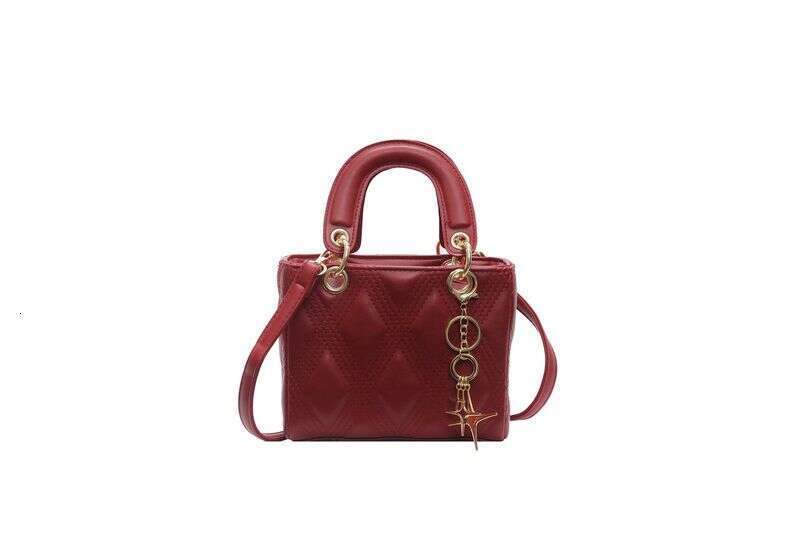 Women's Bags Explosive star style classic Daifei light high-quality handbag, elegant and urious fashionable shoulder bag, 18 7 * 15cm