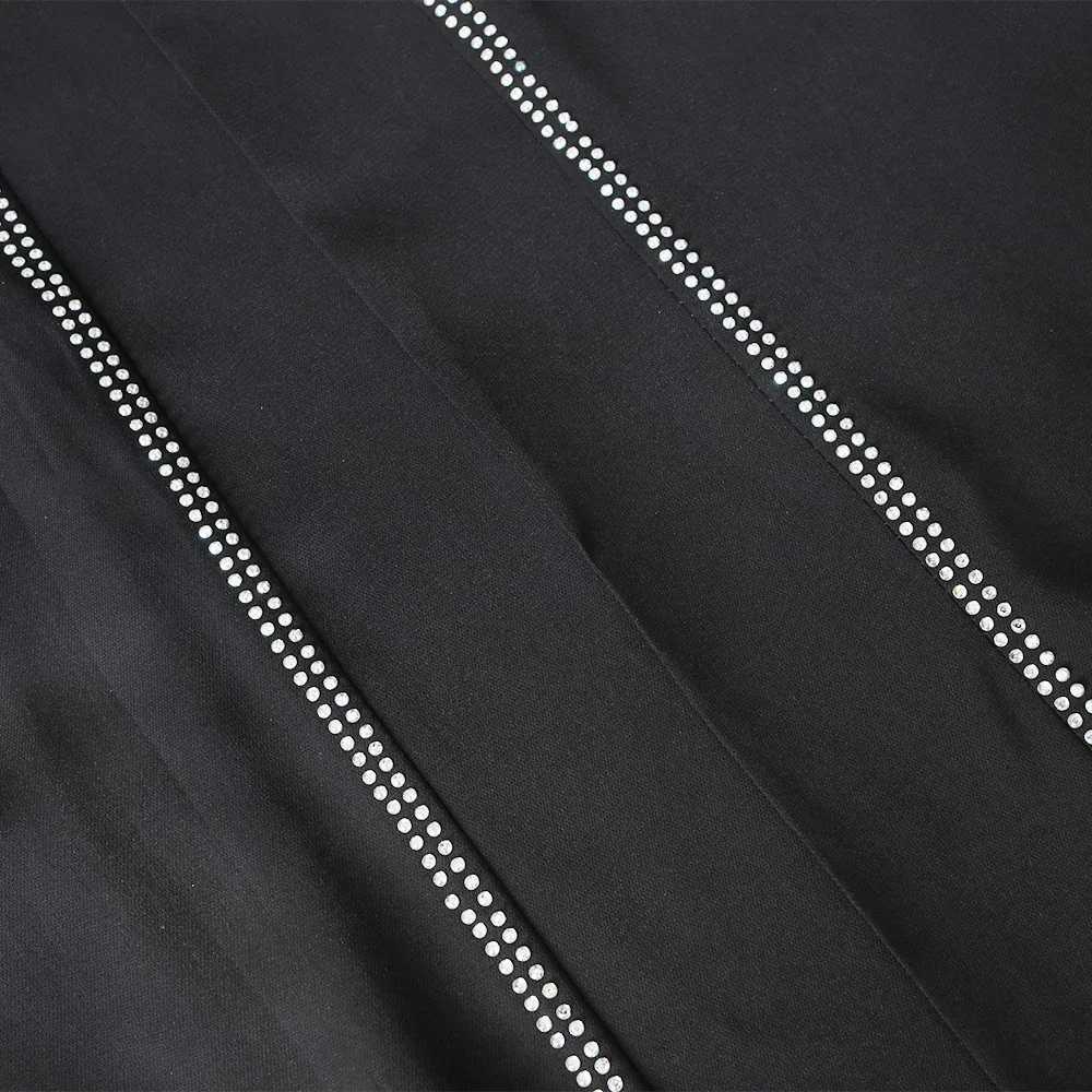 Black Abaya Dubai Turkey slim Hijab Dress 2025 Ctan Moroccan Arab Islamic Clothing Kimono Robe Femme sulmane DjbaXJ250310