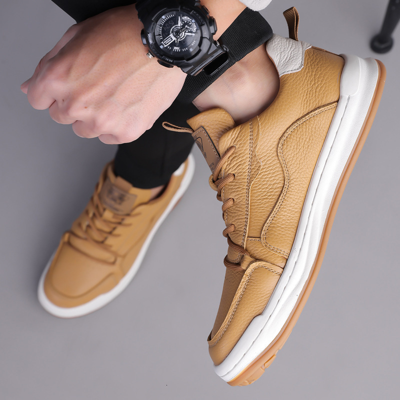 2025 Summer New Men s High quality Cowhide Sole Anti Slip Fashion Designer Popular Board Shoes Outdoor Casual White Shoes New Trend Skateboard Shoes J