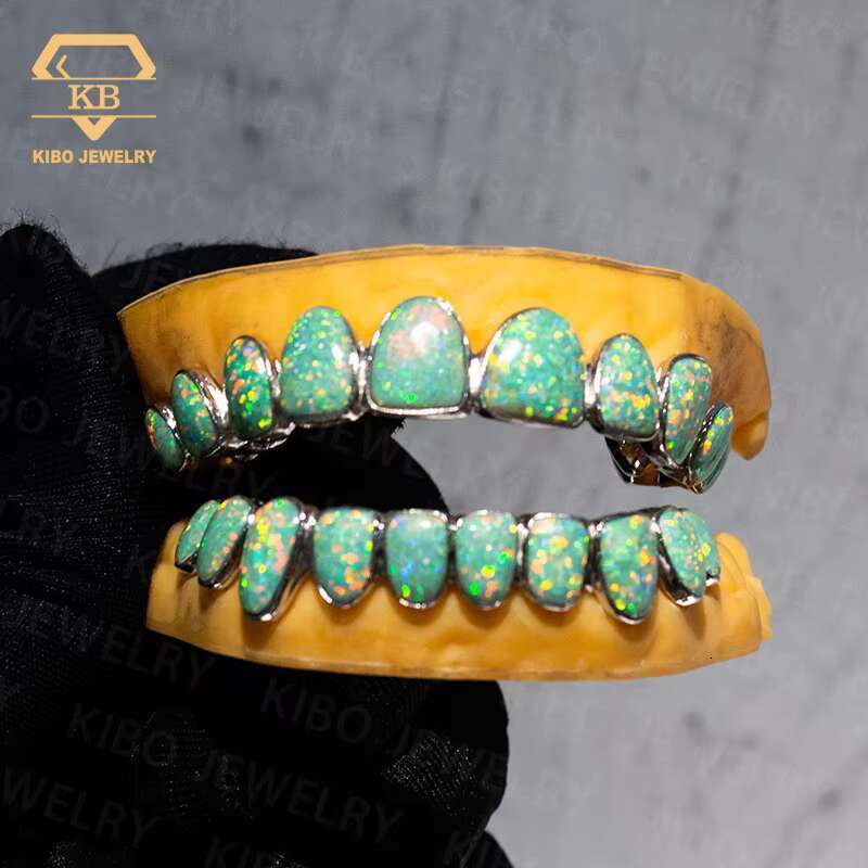 Invisible Set Princess Emerald Cut Vvs1 Hight Quality Moissanite Dia Grillz