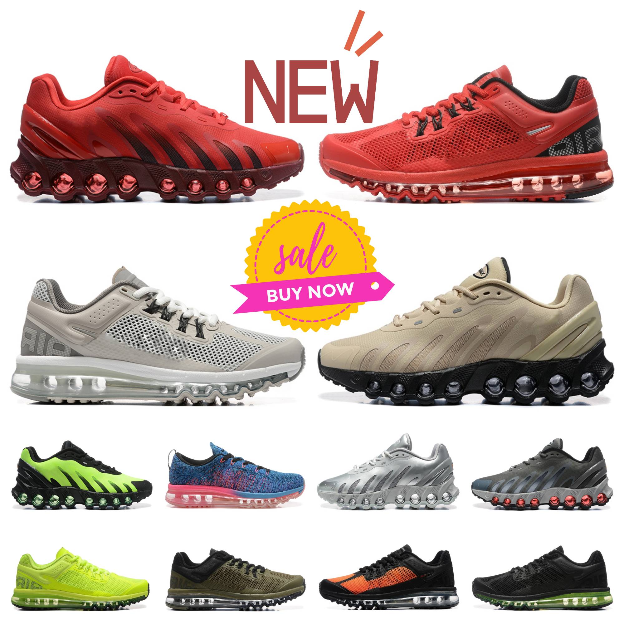 Designer DNs Mens Running Shoes Dn8s Triple Black Volt Wolf Grey Metallic Silver Light British Tan Canyon Rust Sail Fossil Panda Bred Hyper Pink Women Sports Sneakers