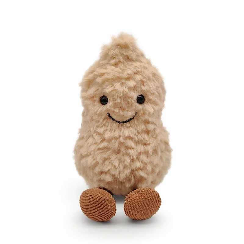 16cm Small Peanut Plush Doll Living Room Decoration Pendant Furniture Supplies Cute Plush Interactive Toys Gift HotT250310