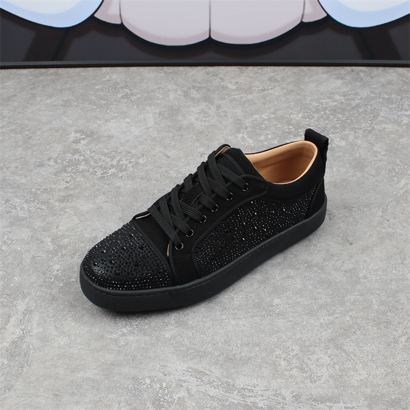New Water Diamond Red Bottom Fashion Designer Free Shipping High Quality Men S Shoes Casual Board Low Cut Comfortable Breathable Multi Functional Outd