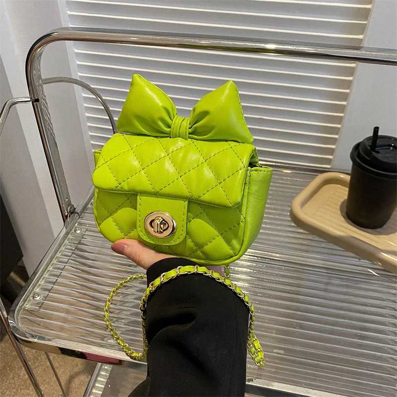 Mini Designer Luxury Shoulder Bag Toddler Princess Baby Girls Pink Bow Handbag Little Girl Cute Crossbody PurseT250310