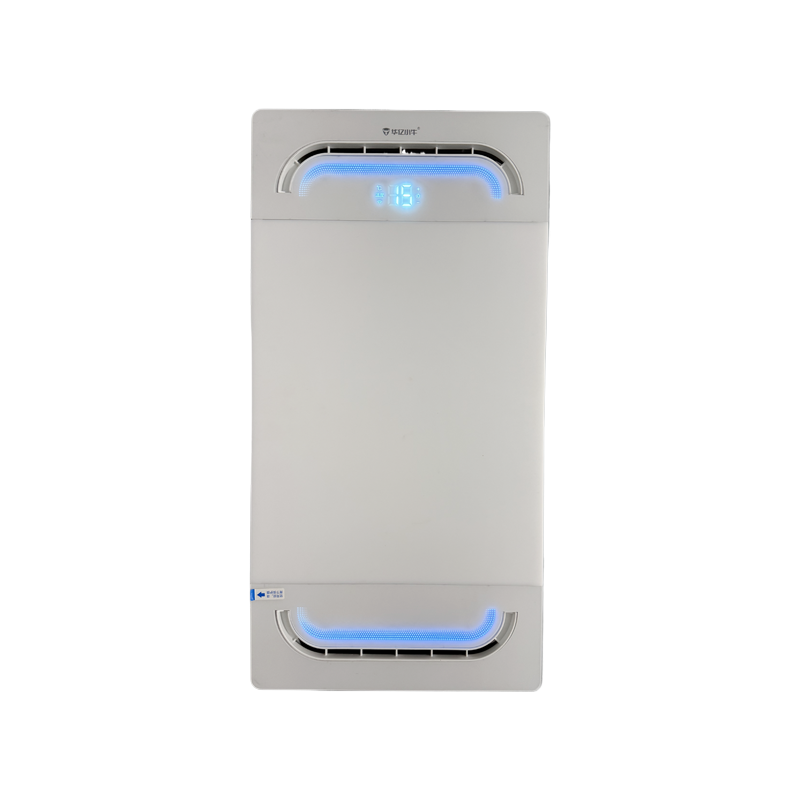 Extremely narrow edge double warm king 8 wind heating bath bar restroom bathroom waterproof lighting black and white piano key switch