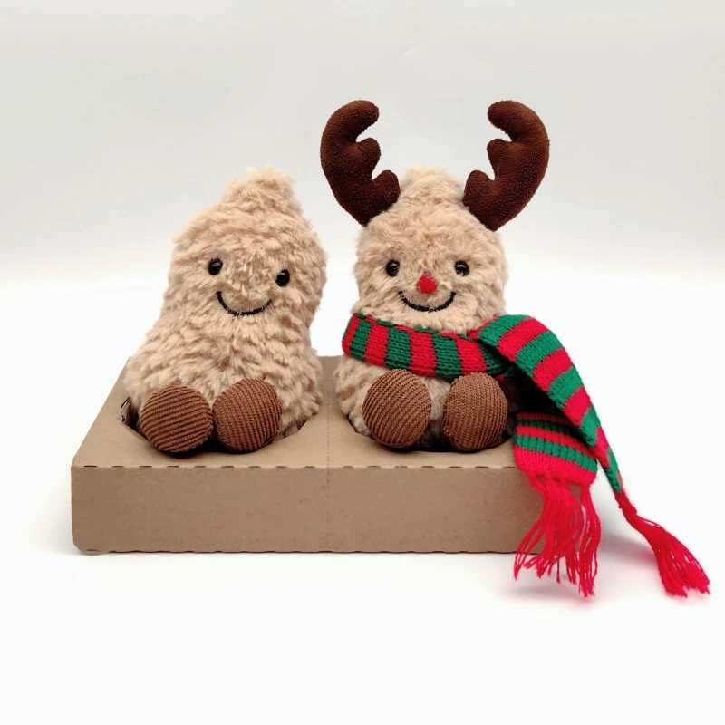 16cm Small Peanut Plush Doll Living Room Decoration Pendant Furniture Supplies Cute Plush Interactive Toys Gift HotT250310