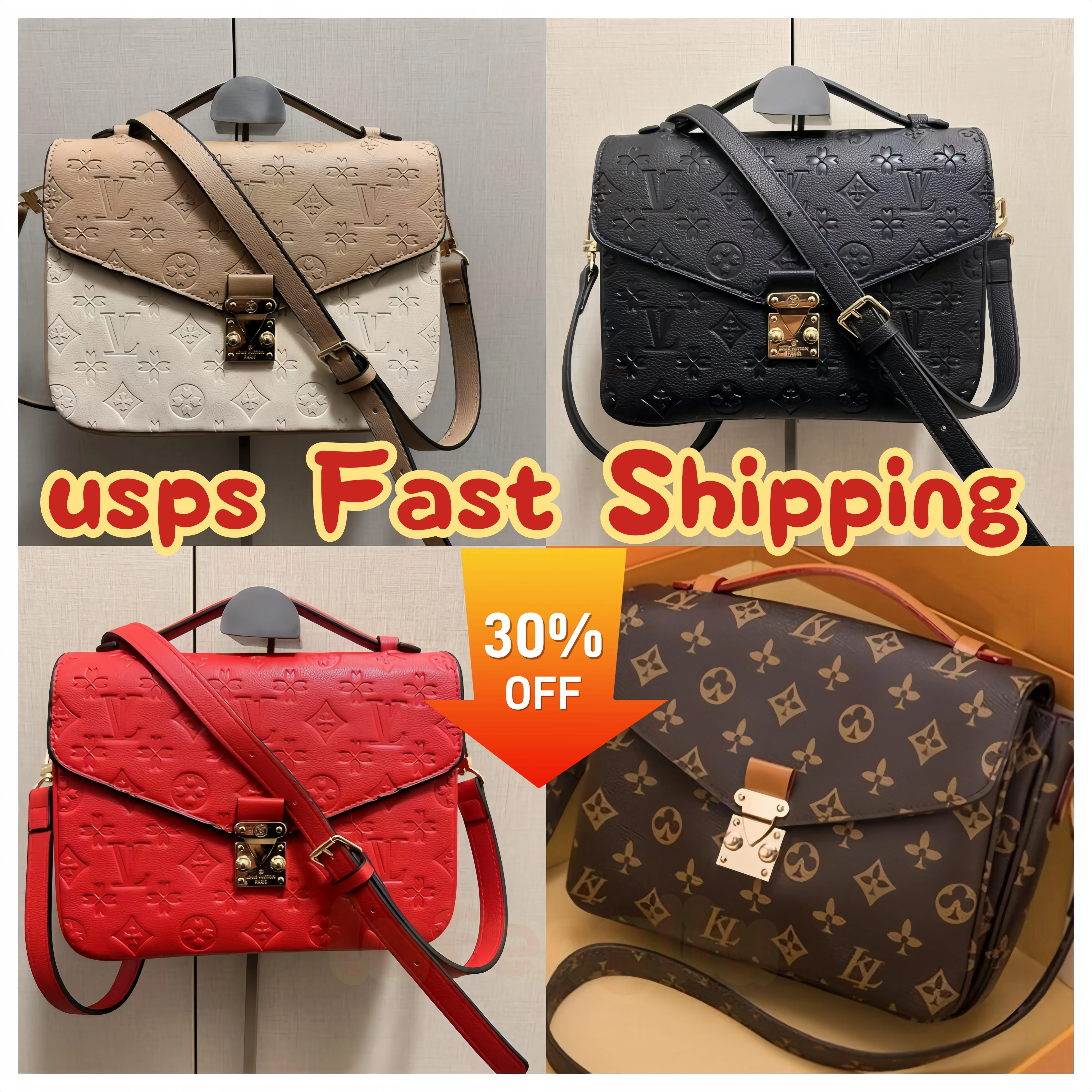 Metis Designer messenger Bag Satchel Bag Luxury Shoulder Bags Sacoche Handbags designer corssbody leather cross body women lady purse Satchel bag M40780 M44875