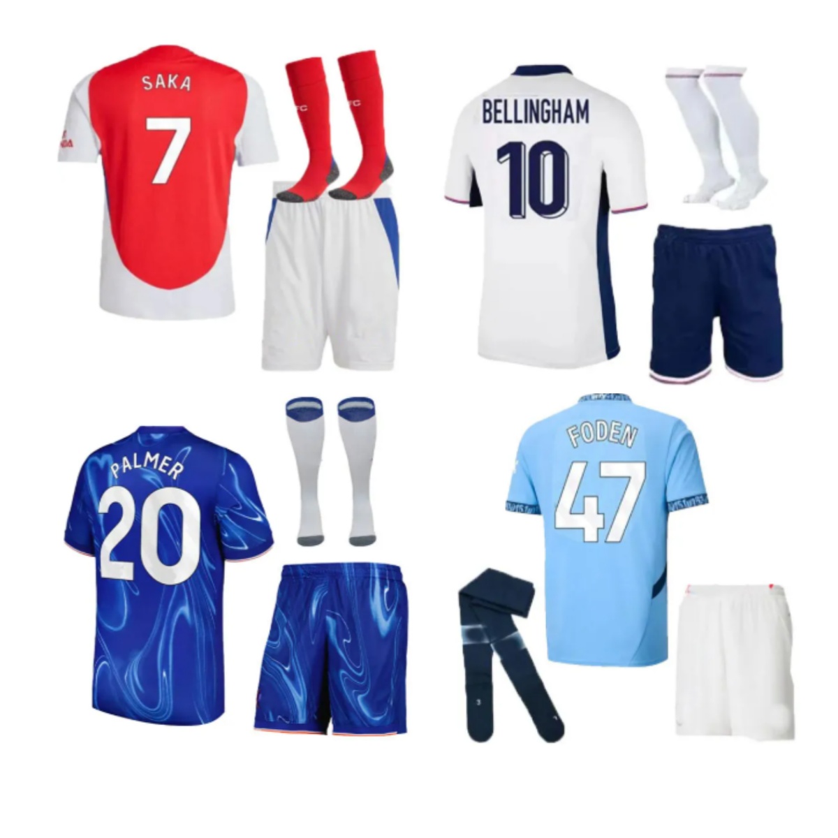 24 25 kids football kits ENGLANDS Soccer Jerseys SAKA FODEN BELLINGHAM RASHFORD ENGLAND KANE STERLING GREALISH National team Football Kit.456