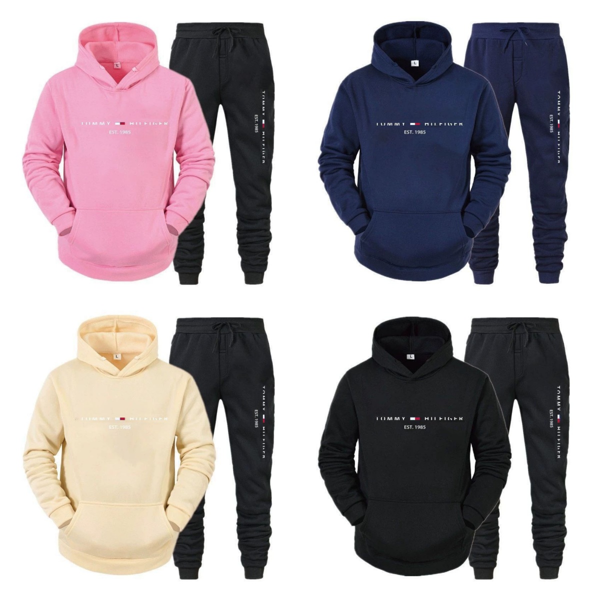 Designer Men's Tracksuits Trendy Printed Set Fleece Hoodie Set 2-Piece Casual Sports Hoodie Pants SIZE S-3XL